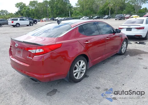 2012 Kia Optima Ex Turbo z USA, uszkodzony, nr VIN 5XXGN4A62CG013765